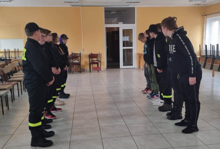 Młodzieżowa Drużyna Pożarnicza w Strzelnie