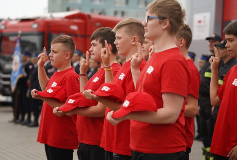 Młodzieżowa Drużyna Pożarnicza w Gryfie