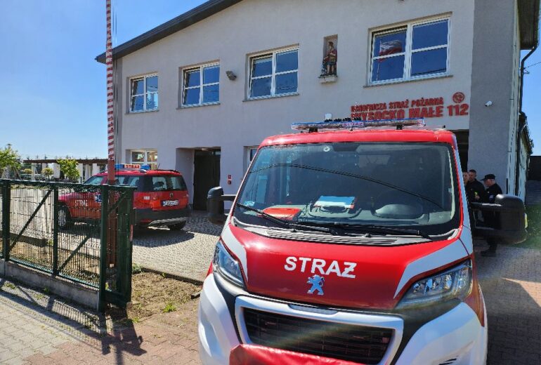 Dziecięca Drużyna Pożarnicza i Młodzieżowa Drużyna Pożarnicza w Wysocku Małym