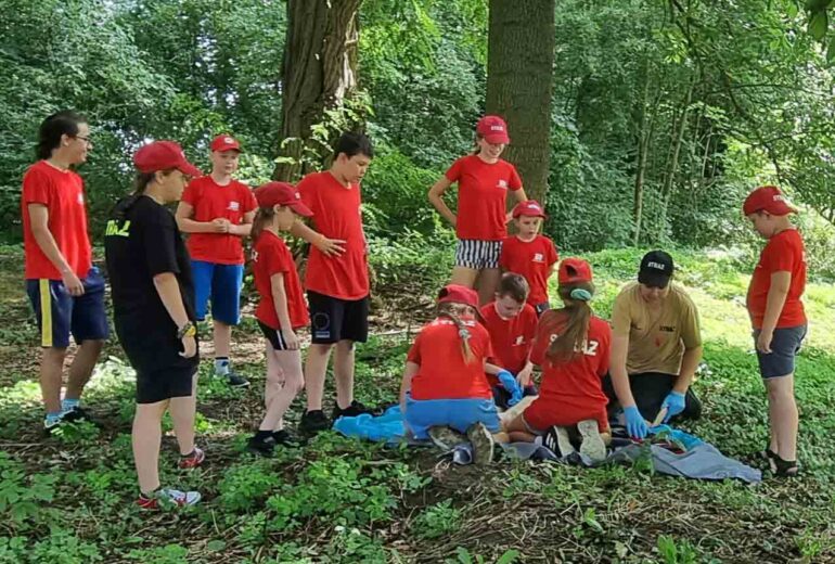 Młodzieżowa Drużyna Pożarnicza w Zielęcinie