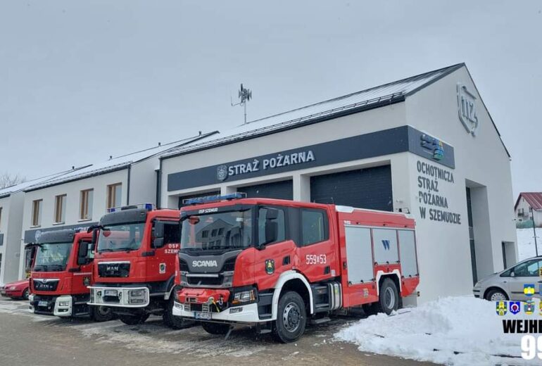 Młodzieżowa Drużyna Pożarnicza w Szemudzie