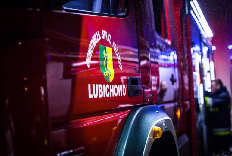 Młodzieżowa Drużyna pożarnicza w Lubichowie