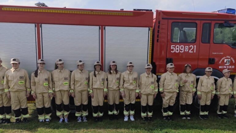 Młodzieżowa Drużyna Pożarnicza w Wińsku