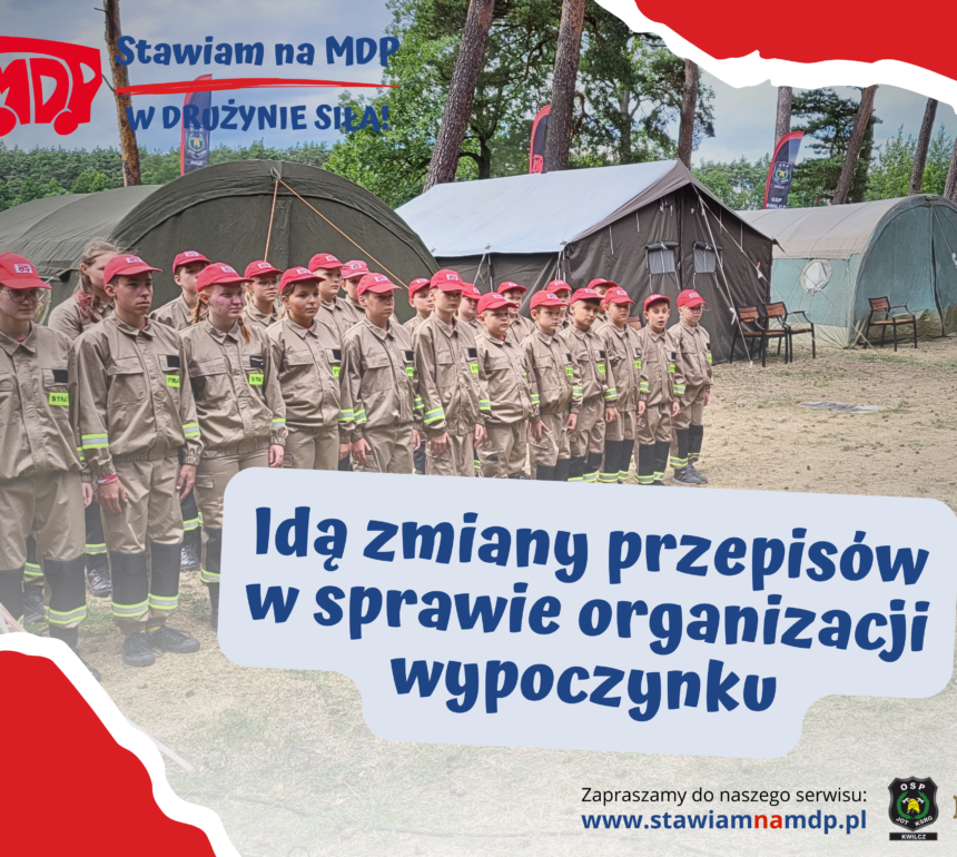 Projekt zmian przepisów w sprawie wypoczynku dzieci i młodzieży