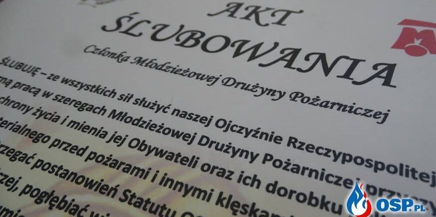 Młodzieżowa Drużyna Pożarnicza w Bininie